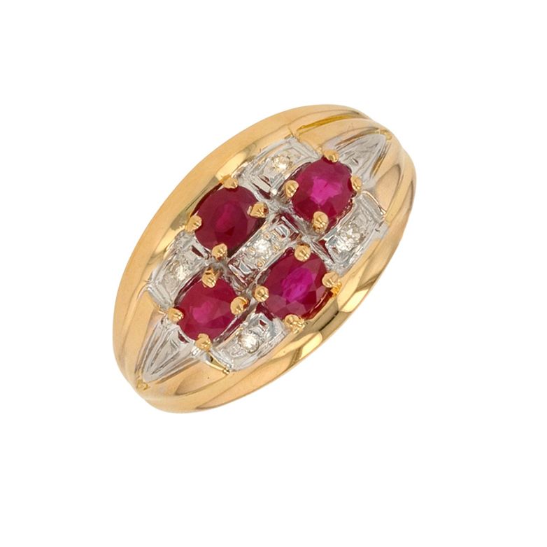 Acheter Bague rubis 0.80 carat et diamants 0.025 carat 2 ors 4.28g Comme neuf - 1050,00 € Bague rubis 0.80 carat et diamants 0.025 carat 2 ors 4.28g Comme neuf - reconditionné disponible sur Gemme Les Bijoux